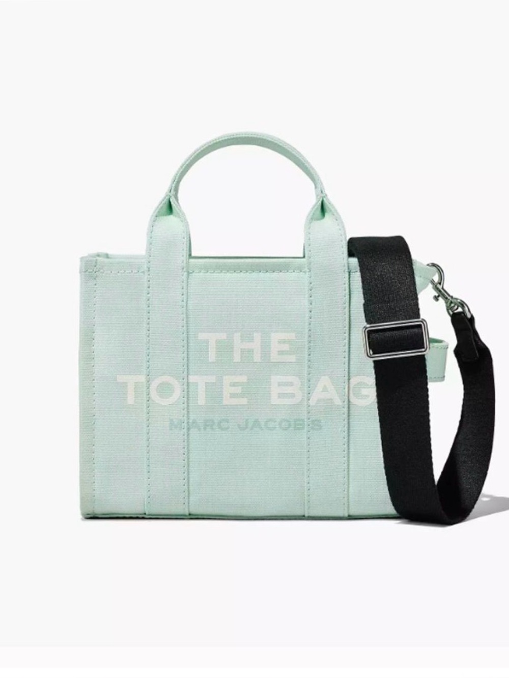Marc Jacobs Canvas The Tote Bag (small) in Seafoam